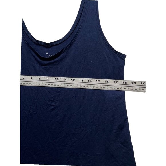 A New Day - Women's Slim Fit Tank Top - Navy Blue - Medium - Picture 5 of 14
